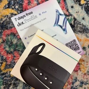 Black Fitness Tracker Wristband